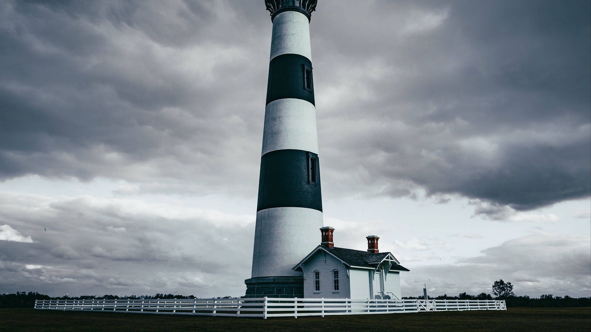 Black And White Lighthouse