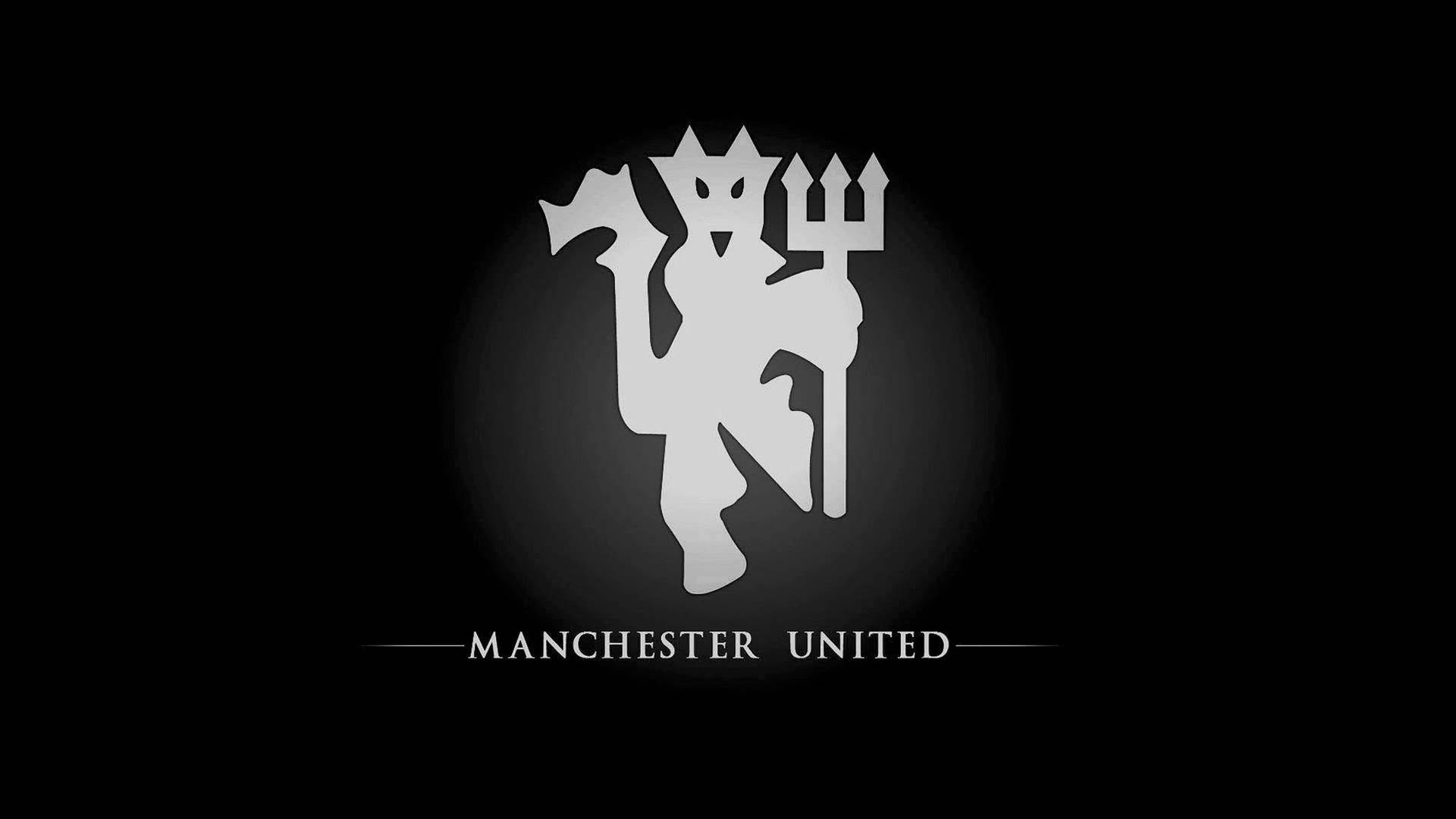 Black And White Manchester United Background
