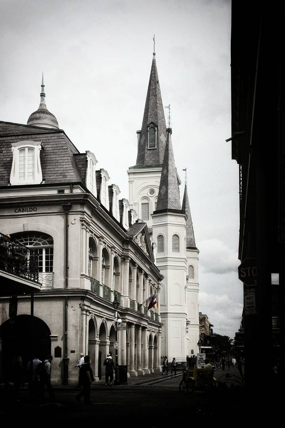 Black And White New Orleans Photography Background