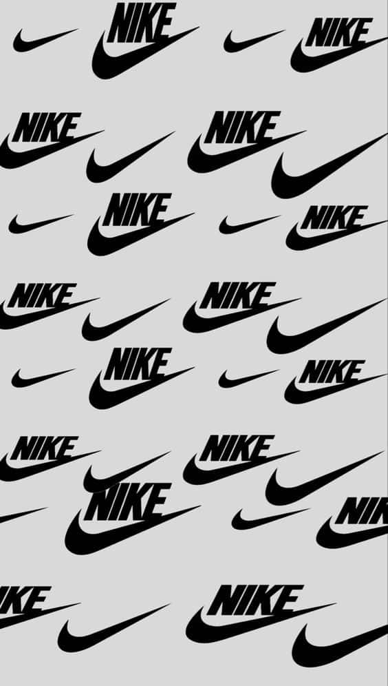 Black And White Nike Background