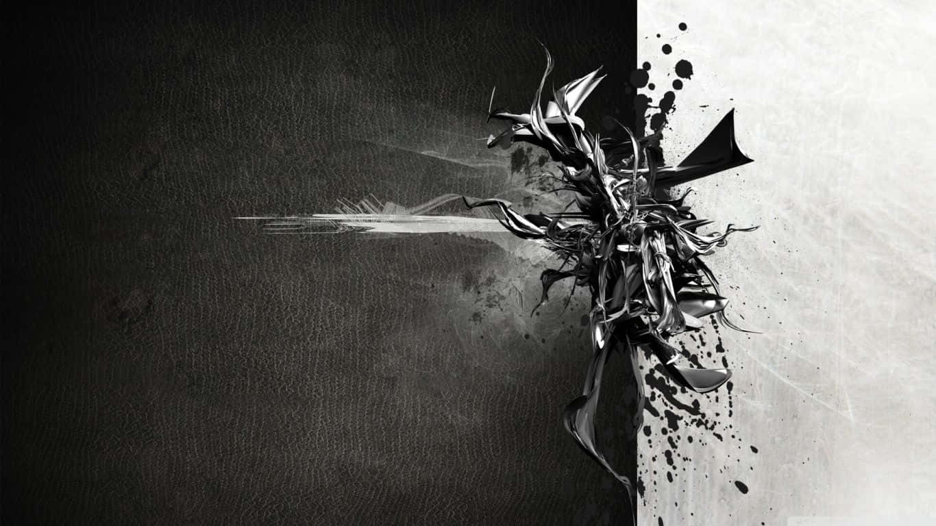 Black And White Pc Biomechanical Art