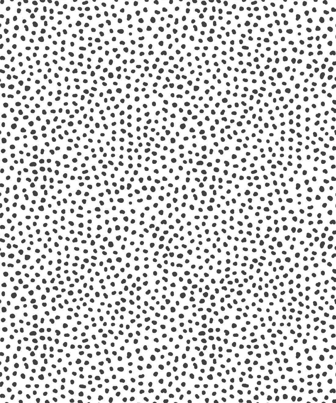 Black And White Polka Dot Pattern Background