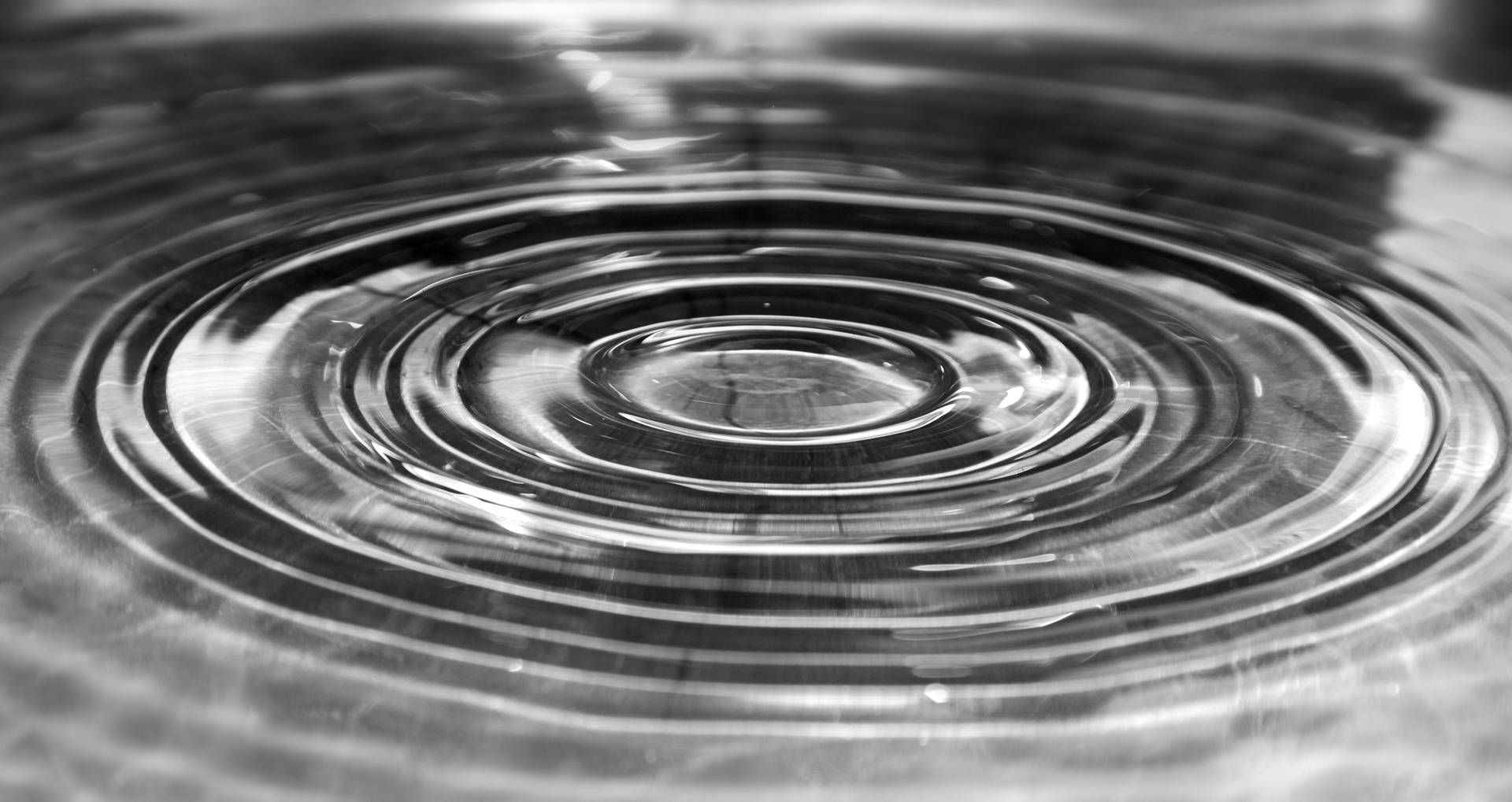 Black And White Rippling Water Background