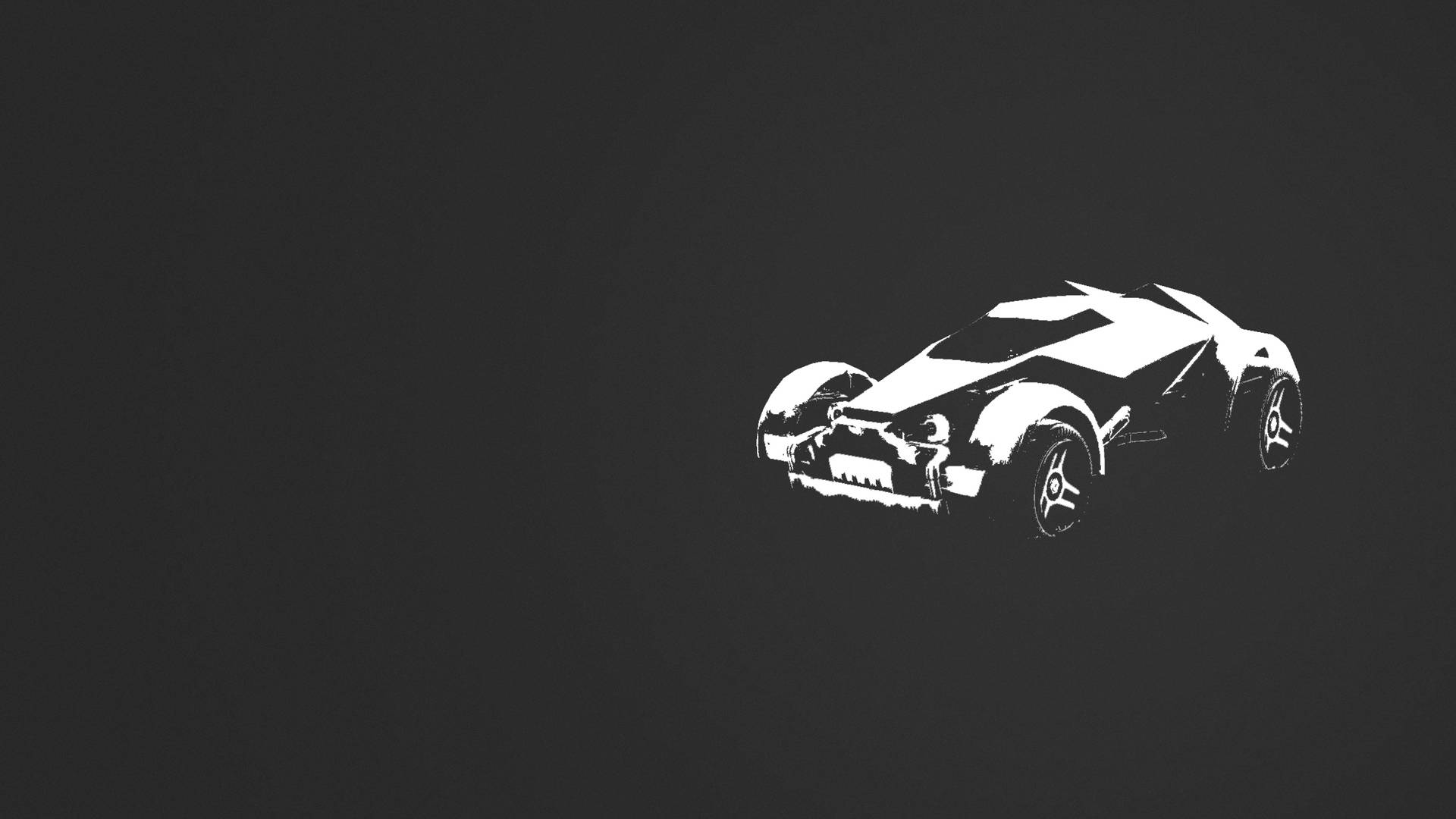 Black And White Rocket League Car Background