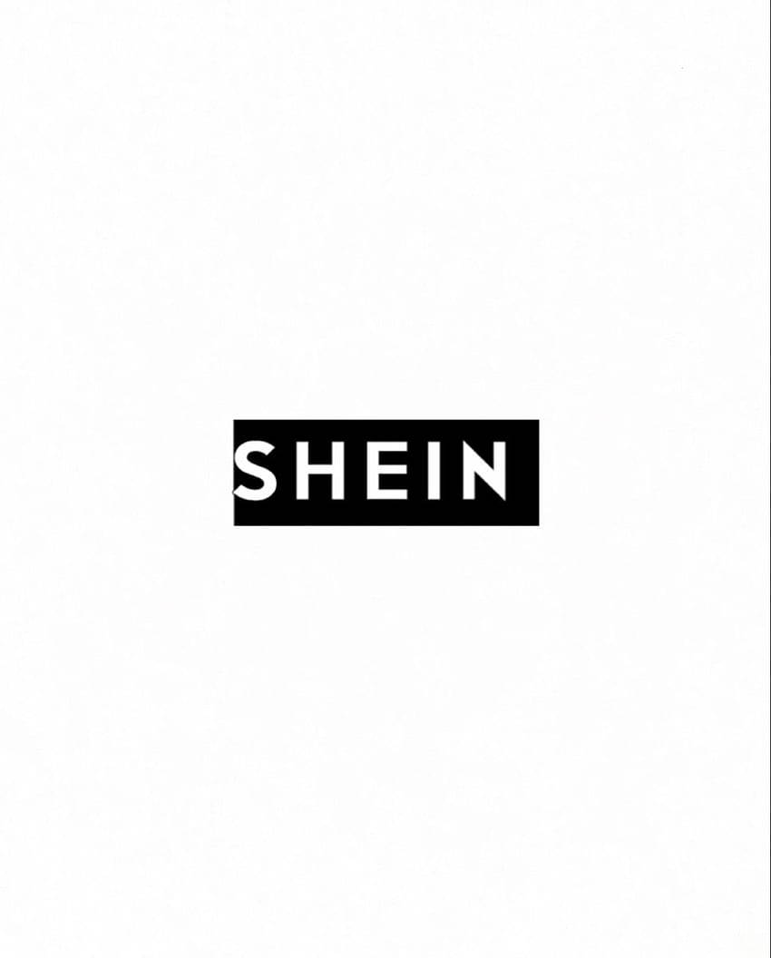 Black And White Shein Logo Background