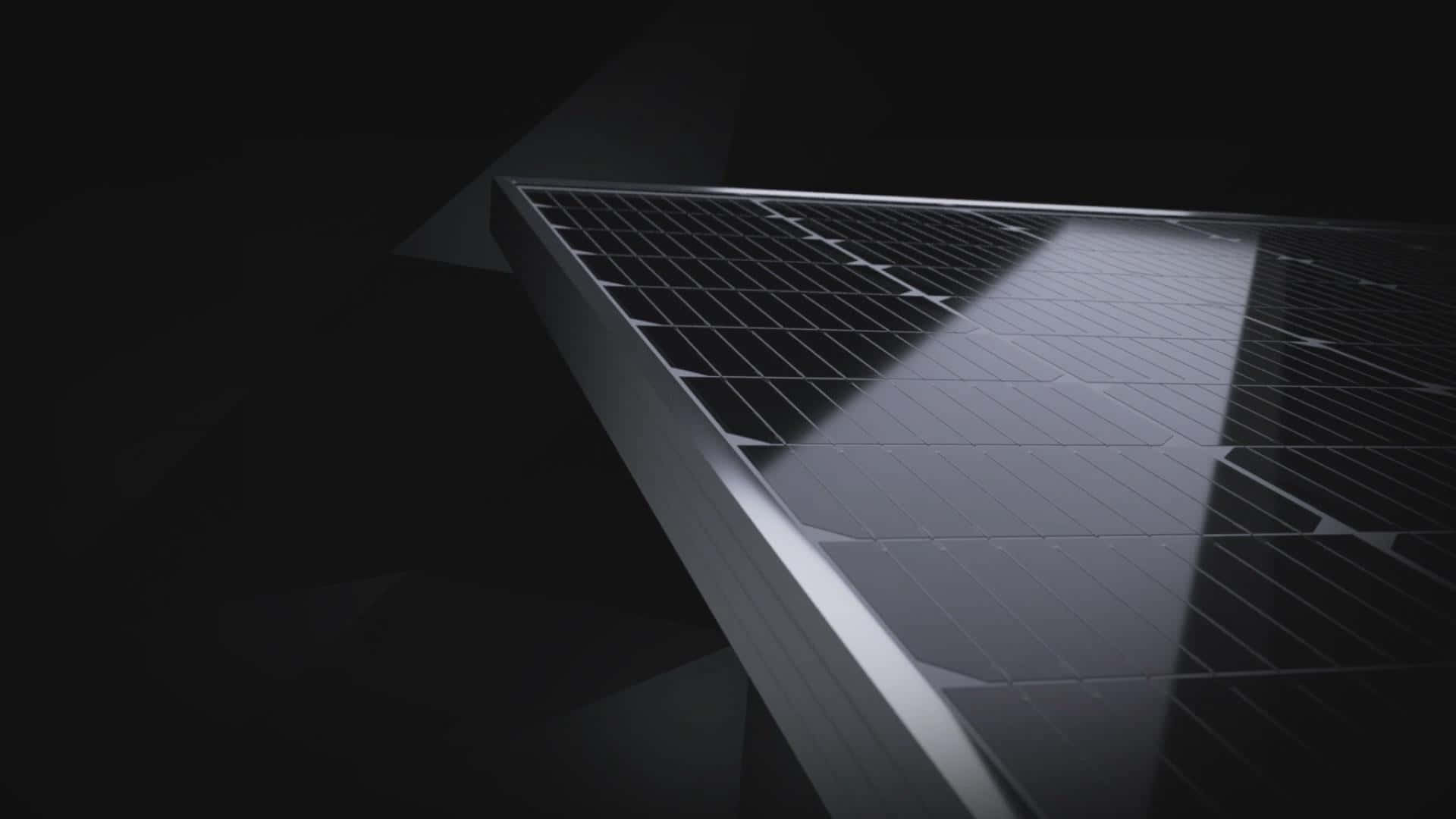 Black And White Solar Panels Background