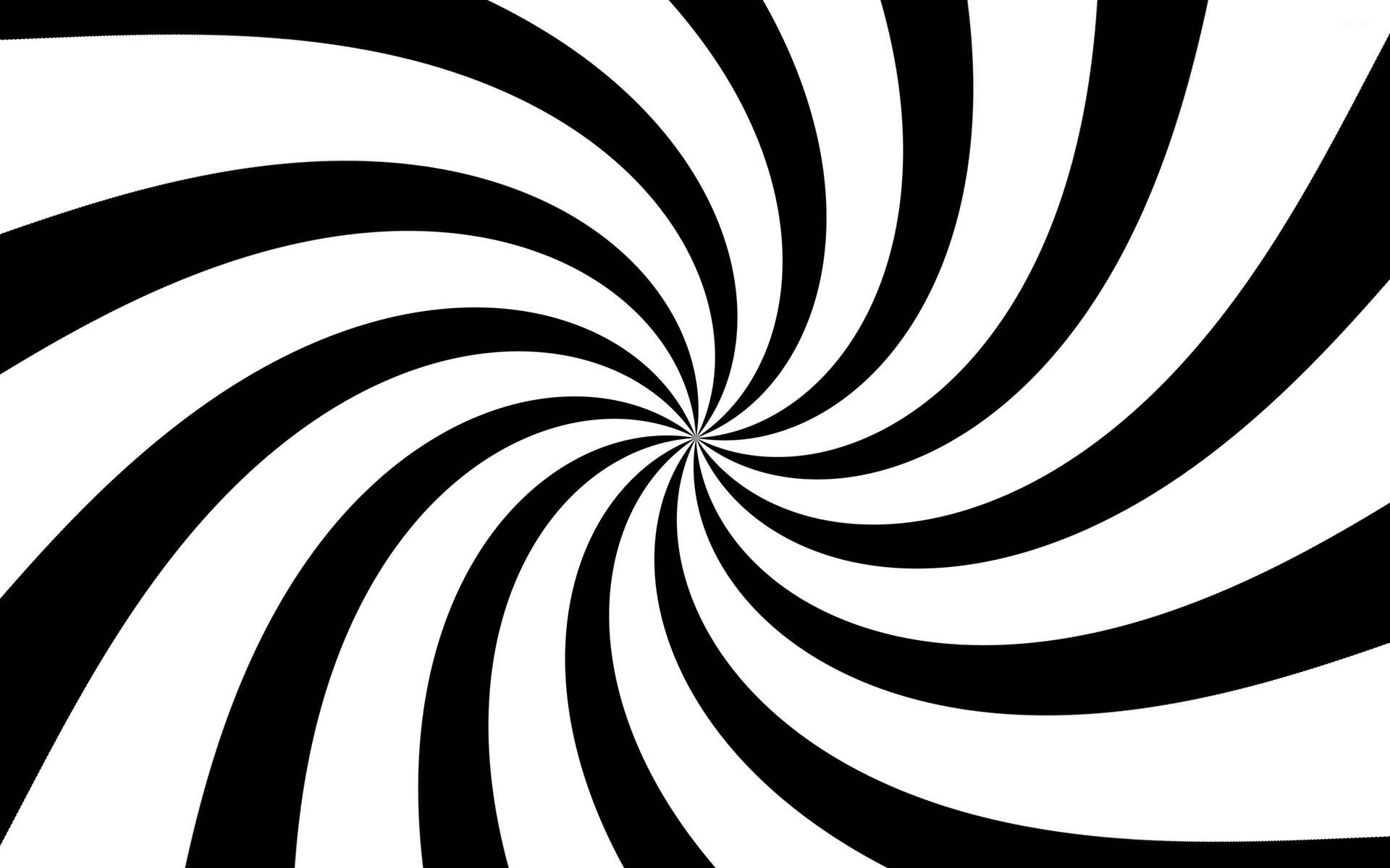 Black And White Spiral Pattern Background