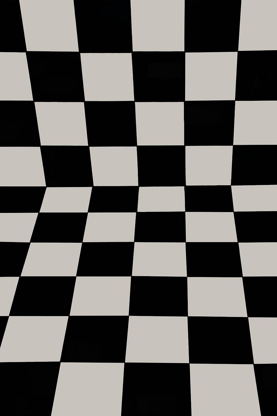 Black And White Squares Tiles Background