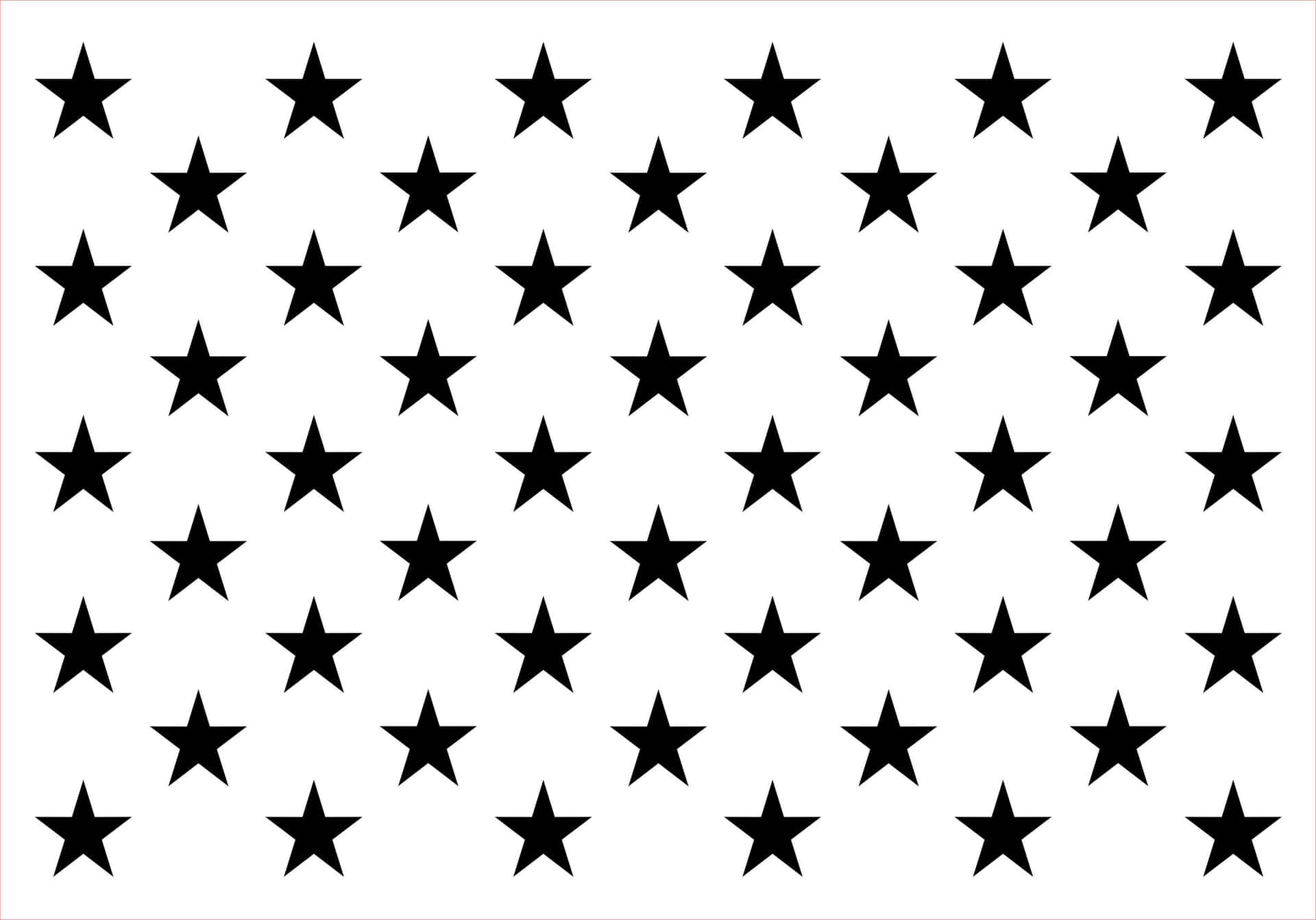 Black And White Star Wallpaper Background