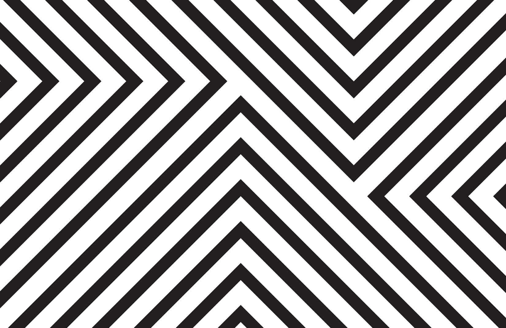 Black And White Stripes Abstract