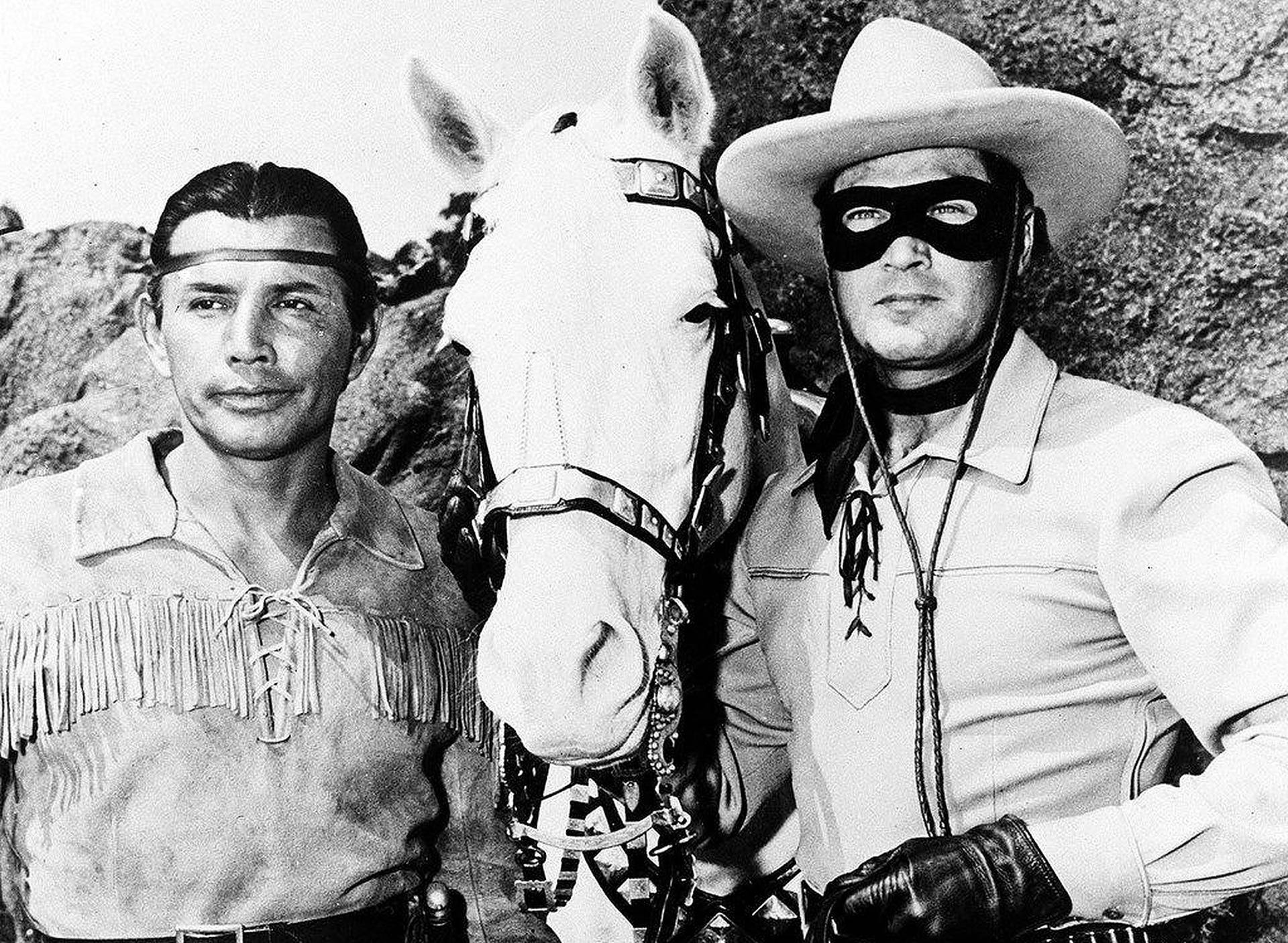 Black And White The Lone Ranger Background