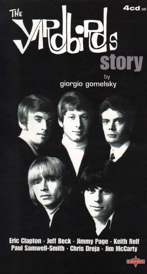 Black And White The Yardbirds Story Cover Background