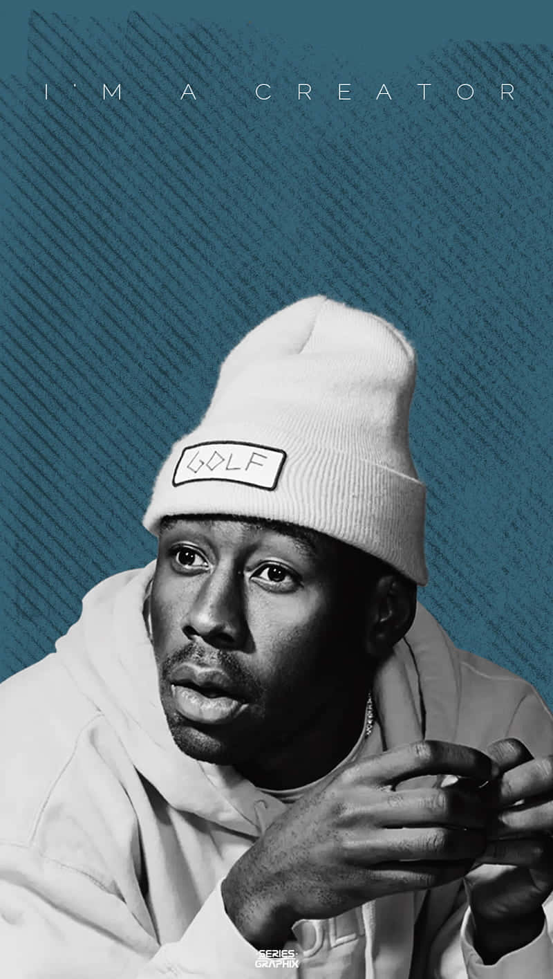 Black And White Tyler The Creator Pfp Background