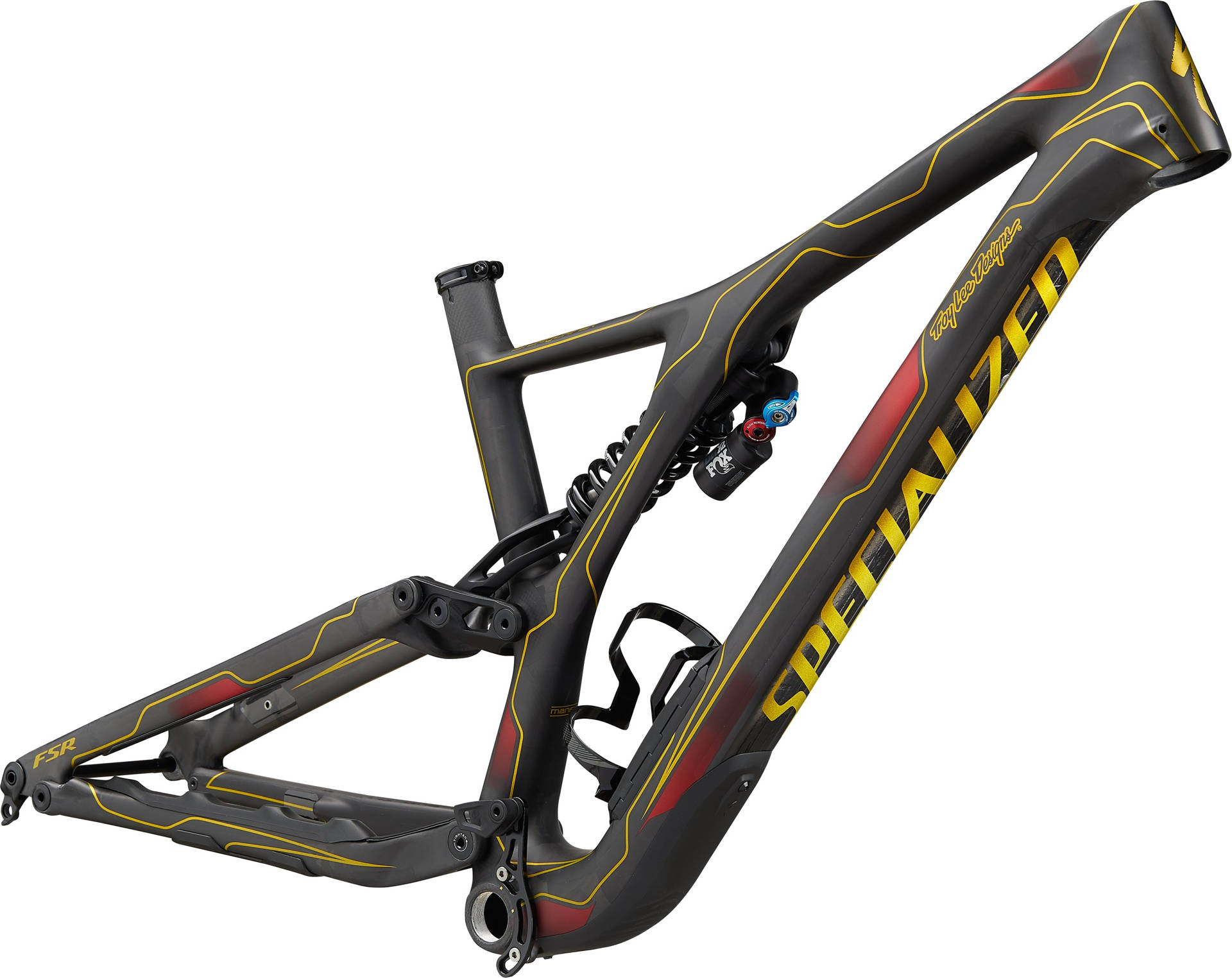 Black And Yellow Specialized Frame