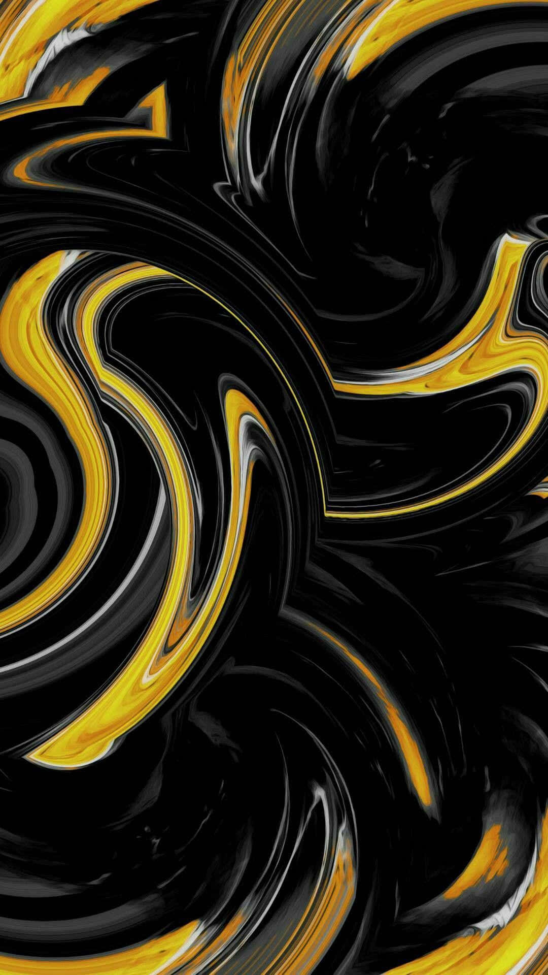 Black And Yellow [wallpaper] Background