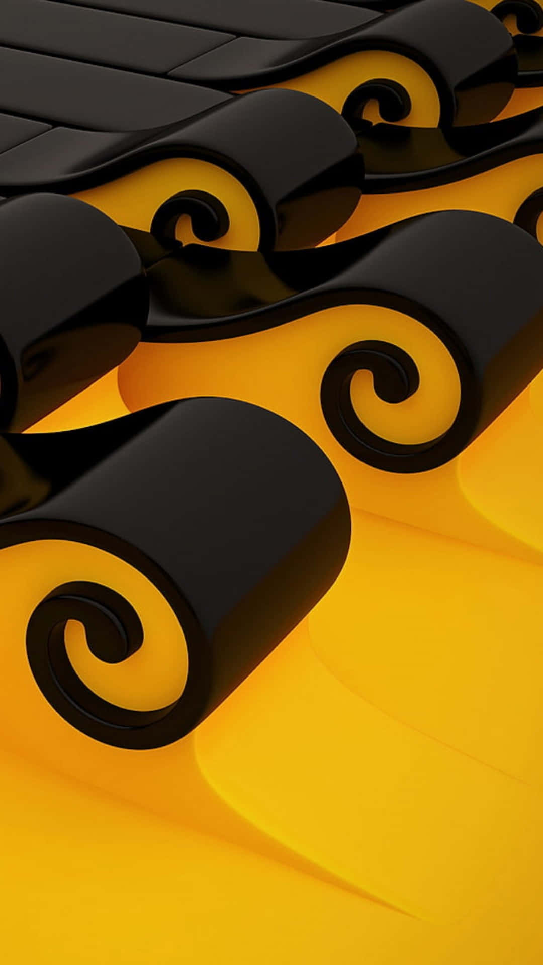 Black And Yellow [wallpaper]