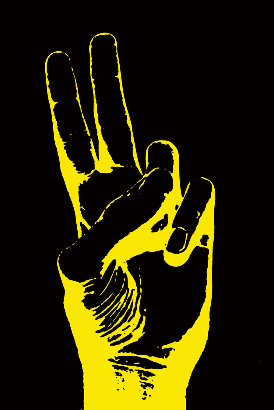 Black And Yellow [wallpaper] Background