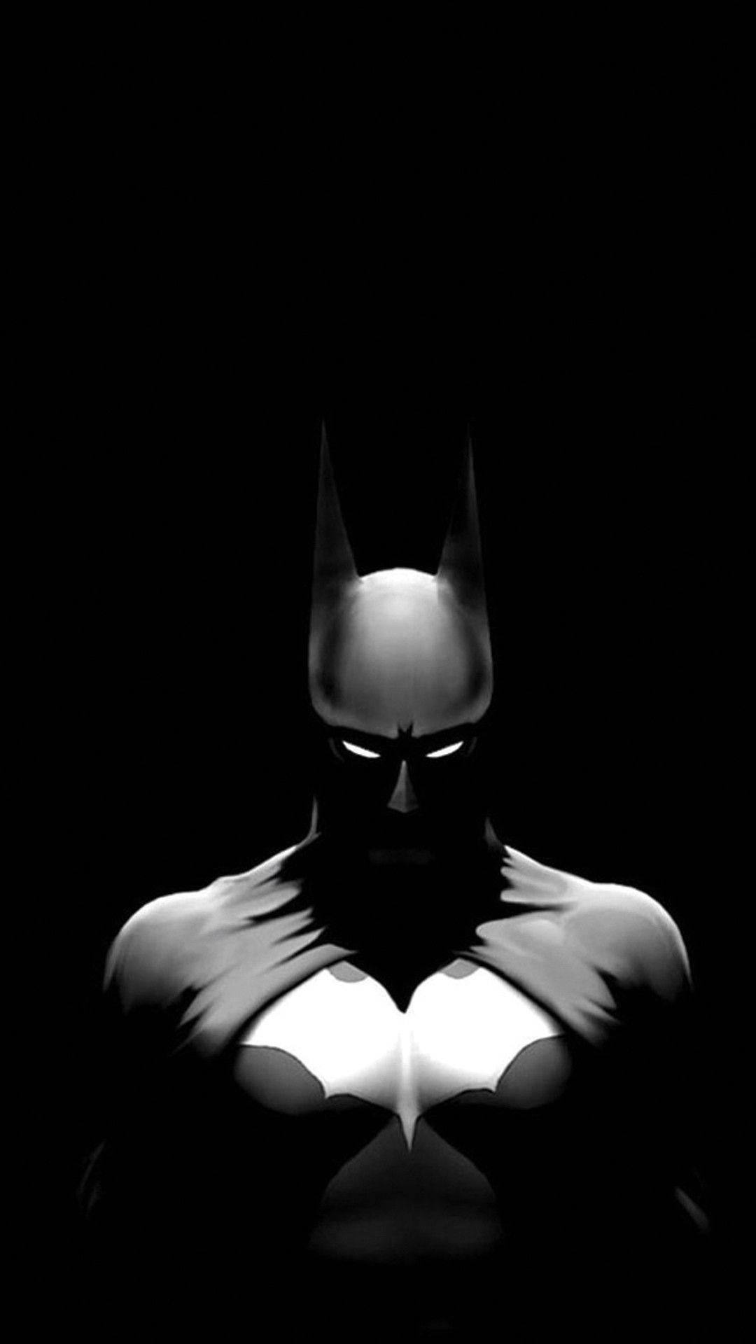 Black Android Batman Background
