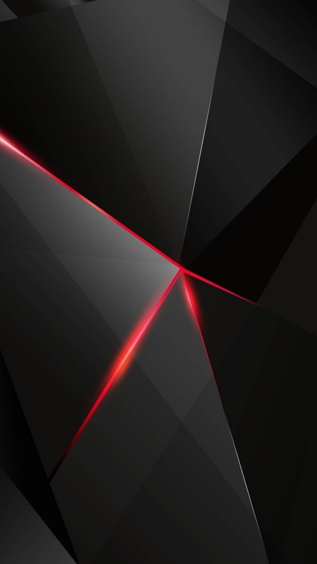 Black Android Geometric Pattern Background