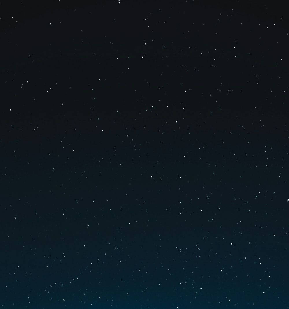 Black Android Night Sky With Stars Background