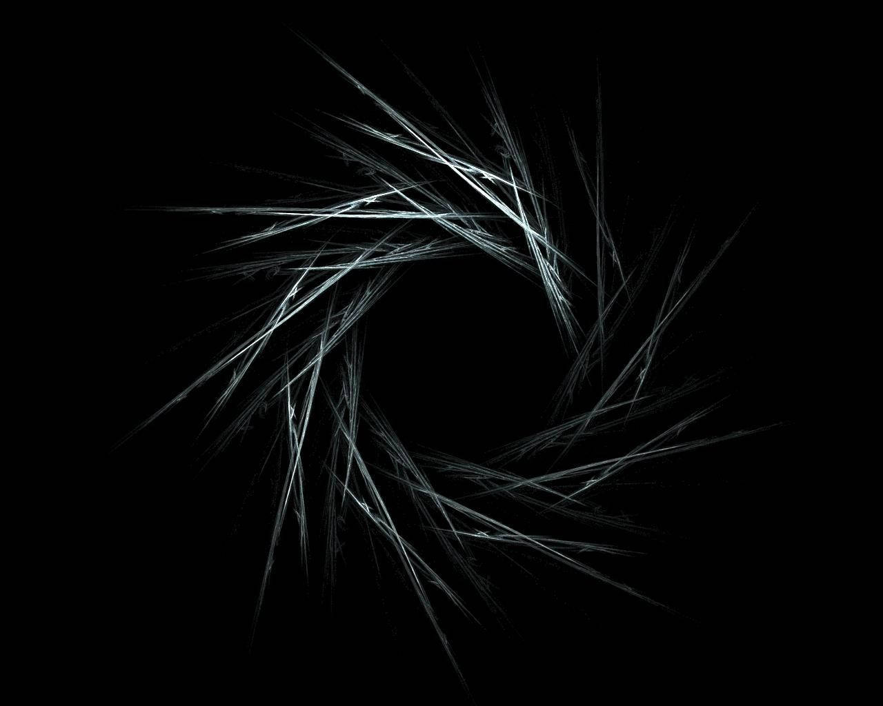 Black Android Rough Spiral Lines Background