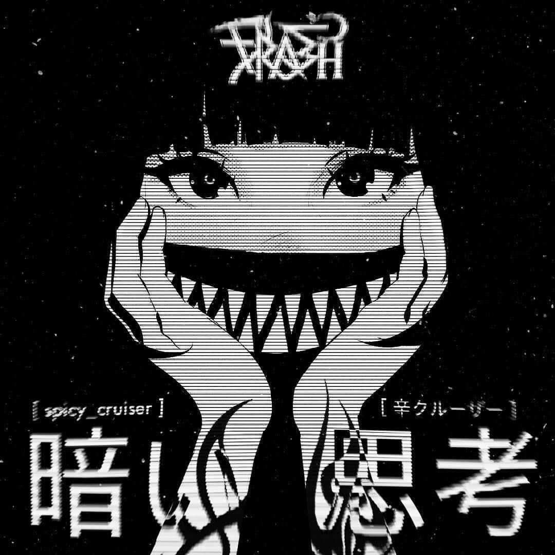Black Anime Pfp Girl With Fangs