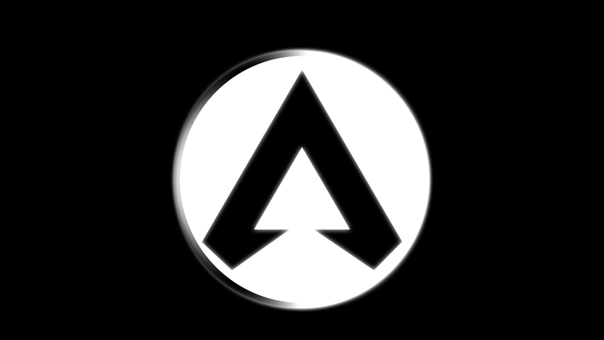 Black Apex Legends Logo In White Rondel