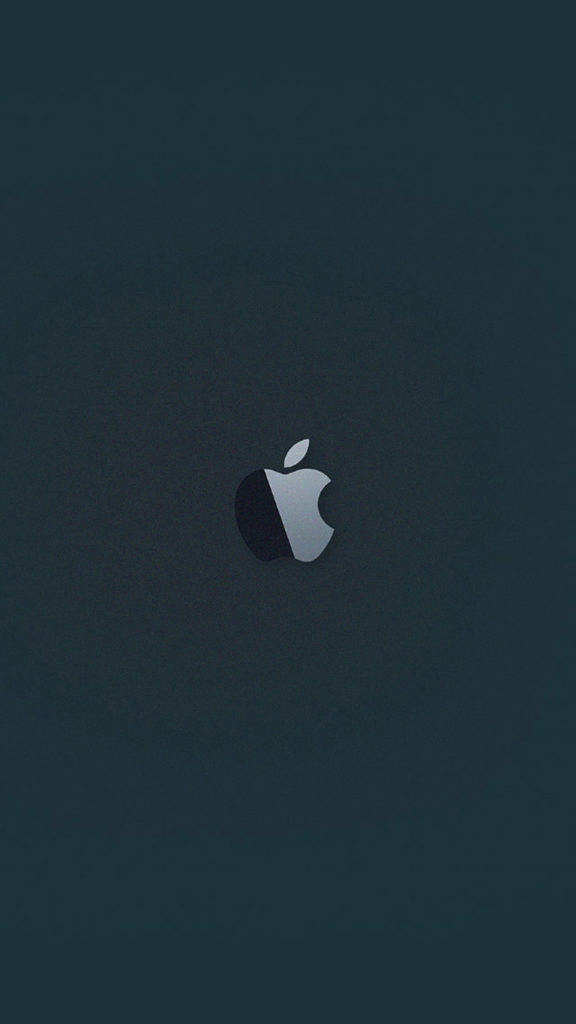 Black Apple Iphone Bitten Apple Background