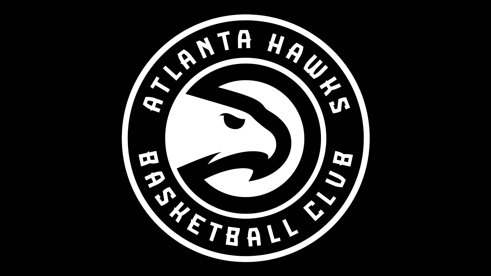 Black Atlanta Hawks Logo