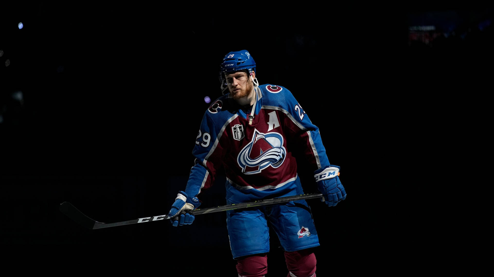 Black Background Nathan Mackinnon Background