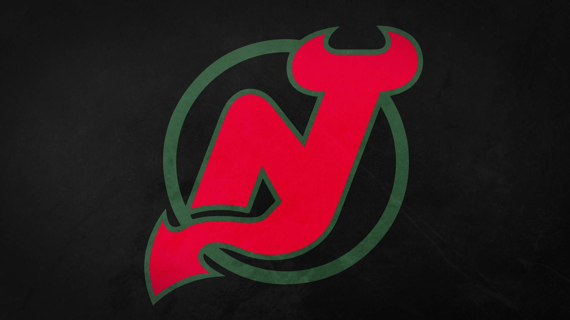 Black Background New Jersey Devils Logo Background