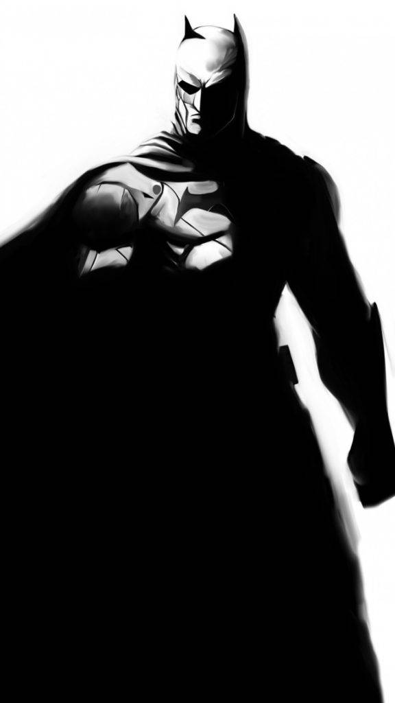 Black Batman Iphone Background