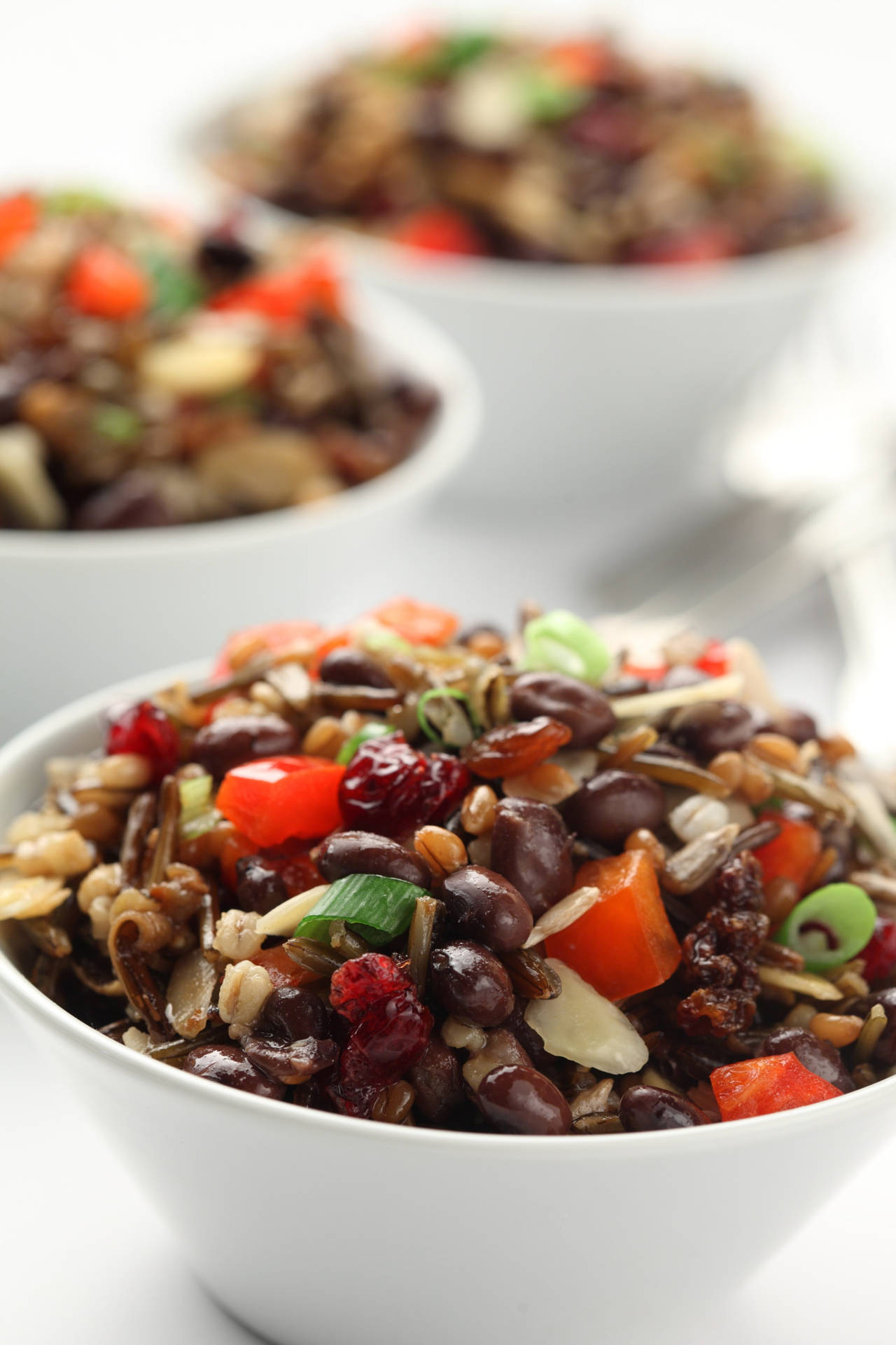 Black Beans And Lentils Salad Background