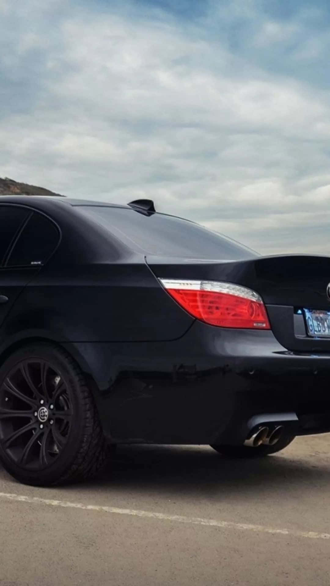 Black Bmw M Iphone Lock Screen Background
