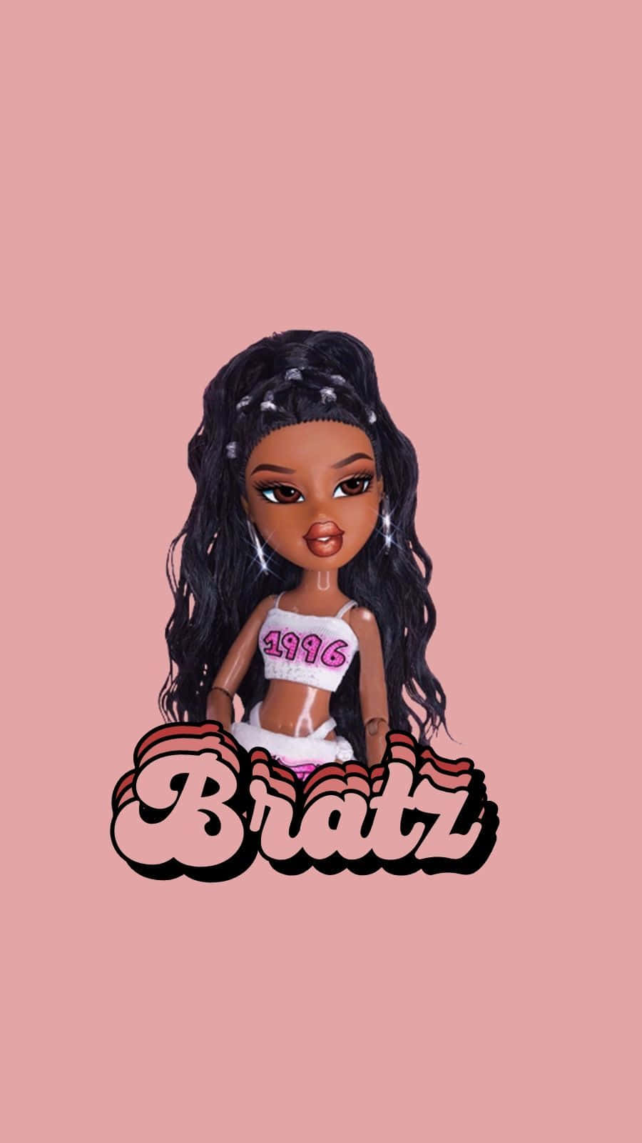 Black Bratz Aesthetic Pink Bratz Logo