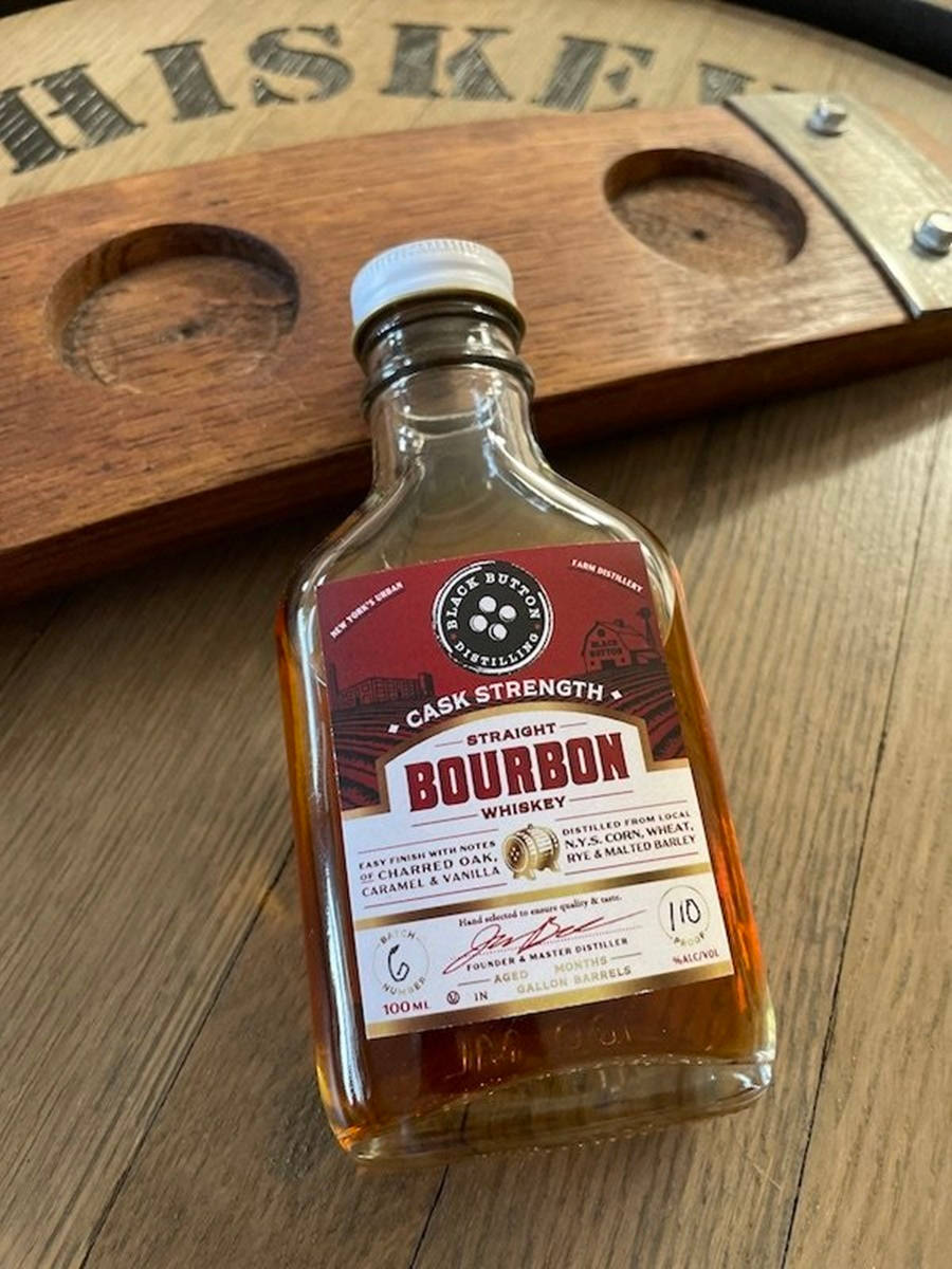 Black Button Distilling Cask Strength Bourbon