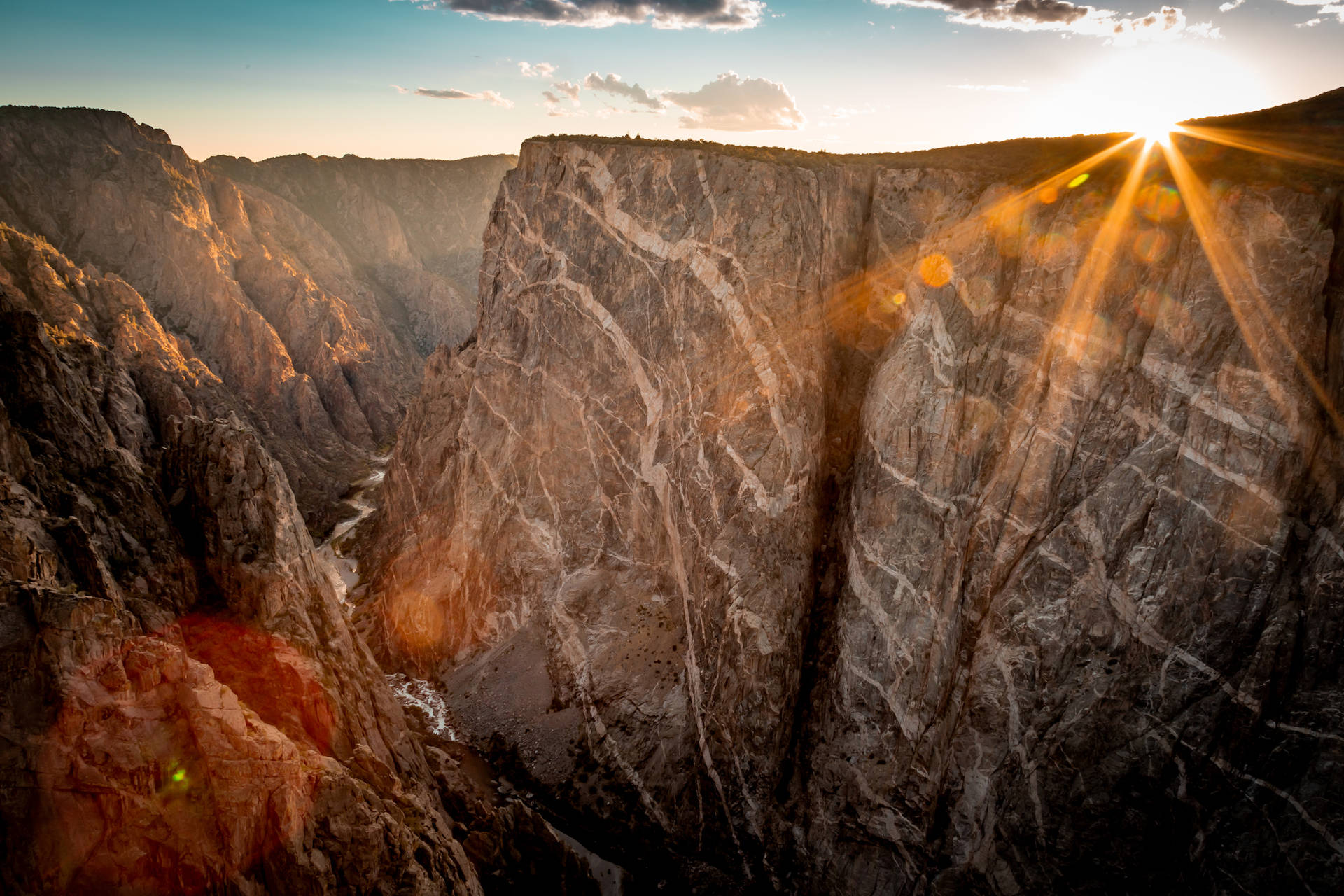 Black Canyon Colorado Sunset