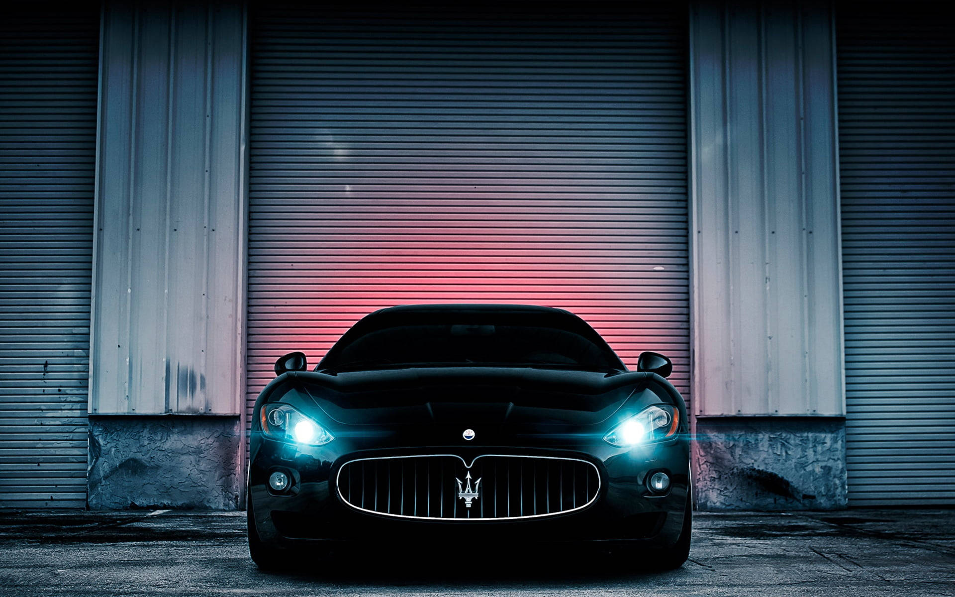 Black Car Hd Maserati Granturismo