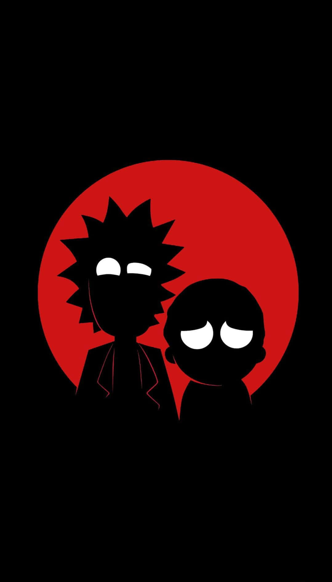Black Cartoon Characters Boy Girl Love Background