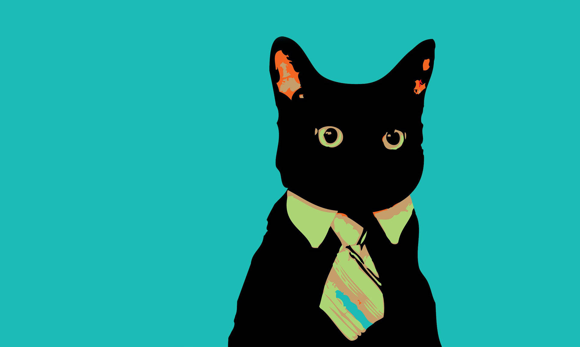 Black Cat Meme Background