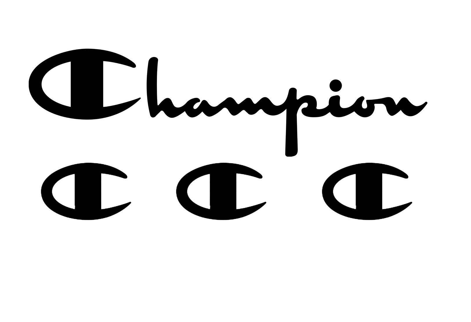 Black Champion Logos Background