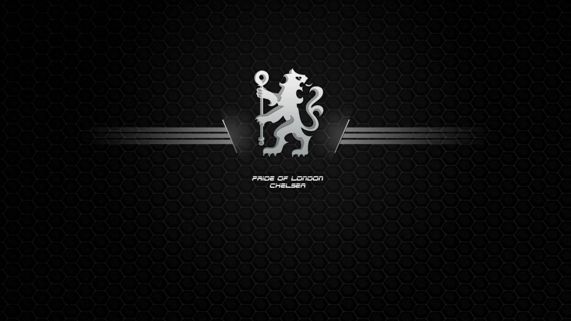 Black Chelsea Fc Logo Background