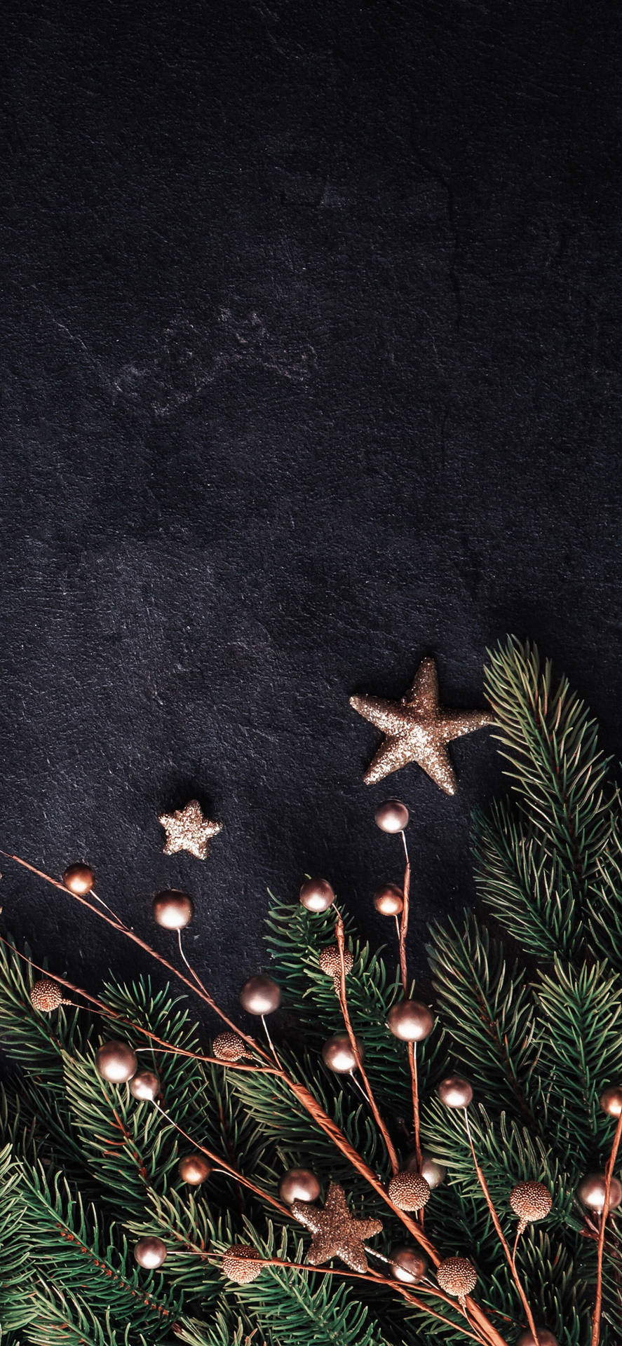 Black Christmas Stars