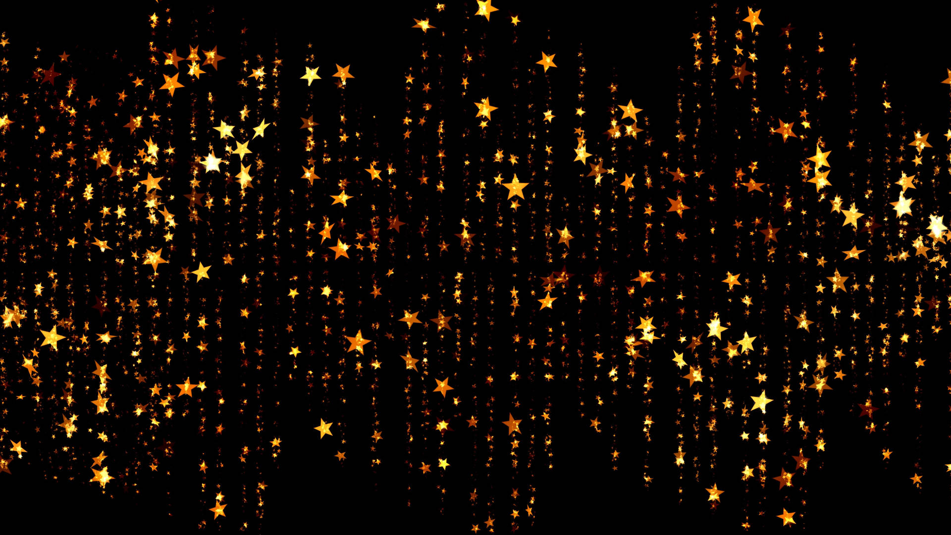 Black Christmas Stars Background