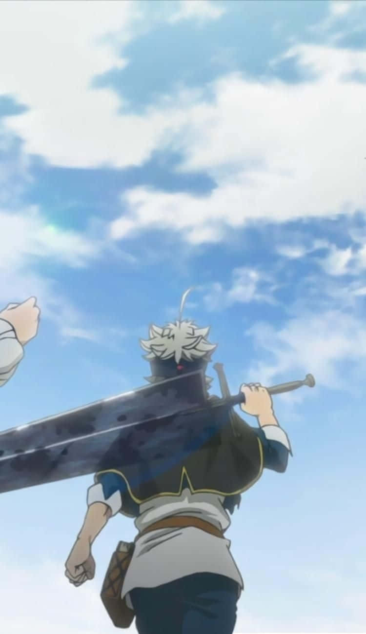 Black Clover Asta Blue Sky Iphone Background