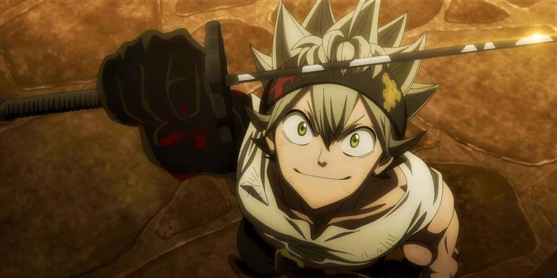 Black Clover Asta Embraces His Demon Form Background