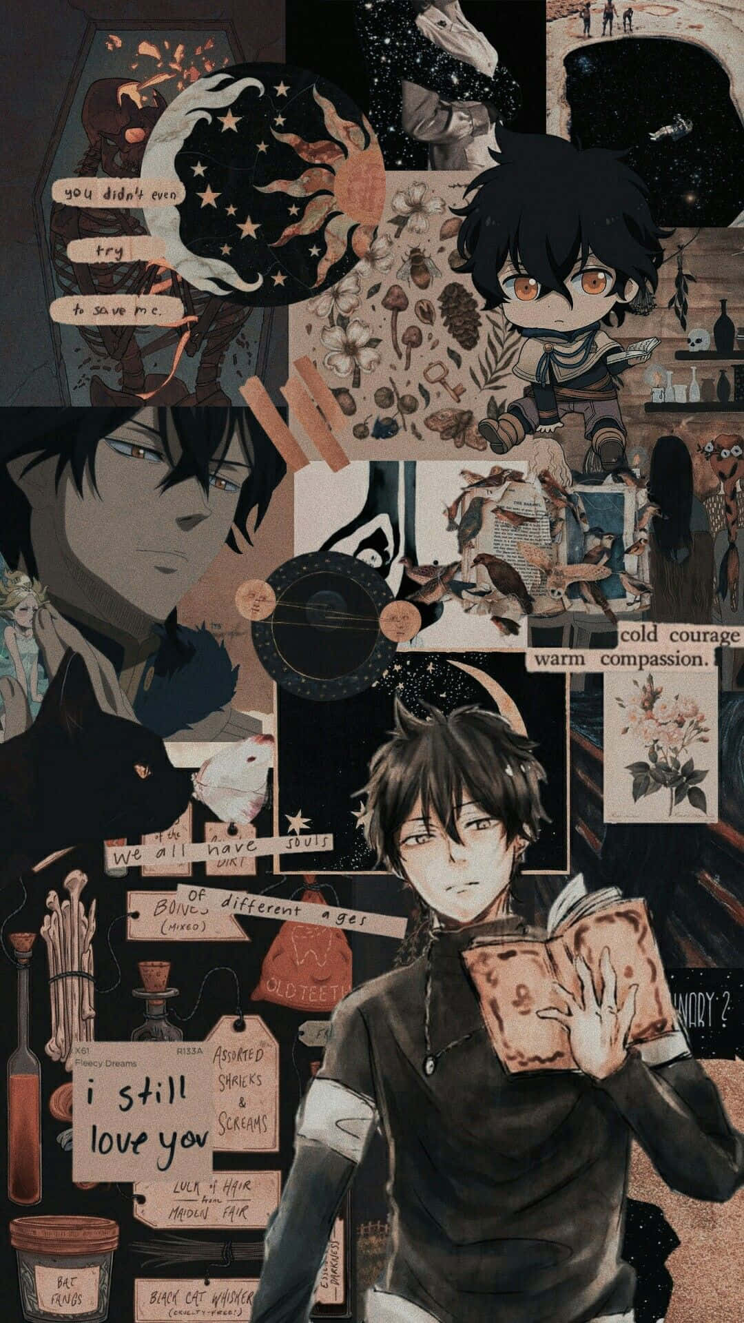 Black Clover Black Aesthetic Iphone Background