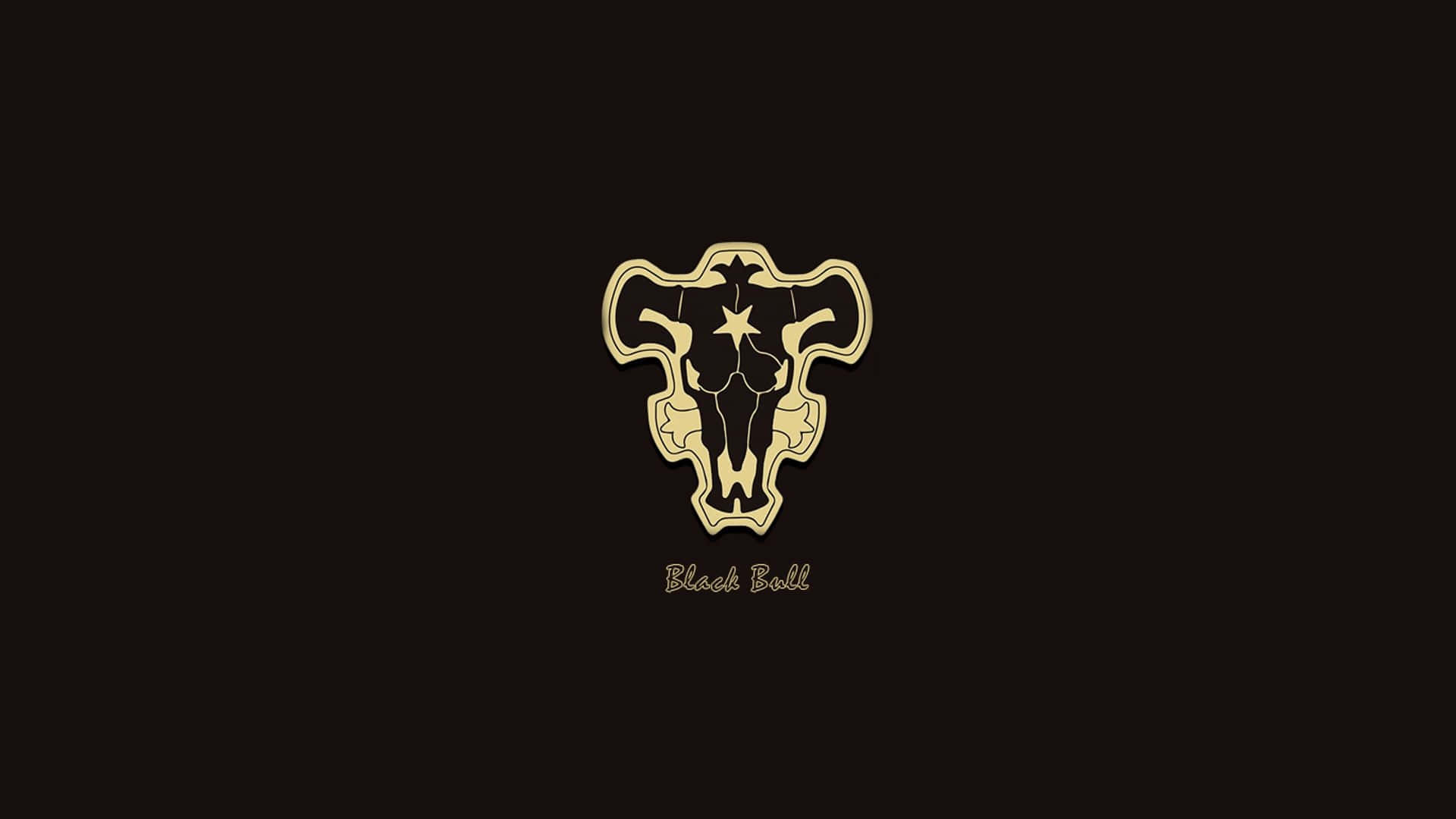 Black Clover Black Bull Emblem Background