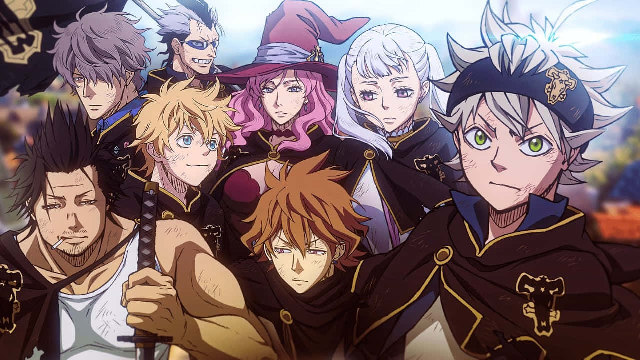 Black Clover Black Bull Members Background