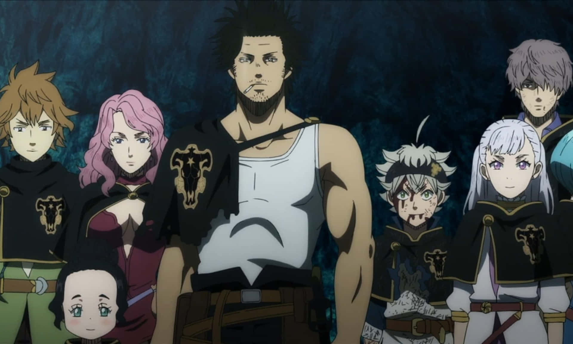 Black Clover Black Bull Members Background